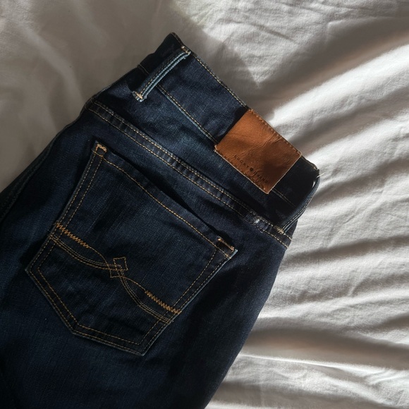 Lucky Brand - Dark Wash Low-Rise Jeans - Picture 2 of 7